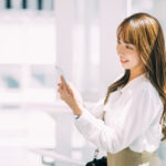 化粧品会社営業社員